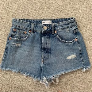 ZARA DENIM SHORTS